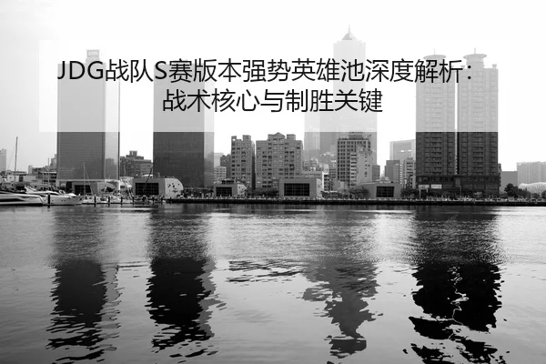 JDG战队S赛版本强势英雄池深度解析：战术核心与制胜关键